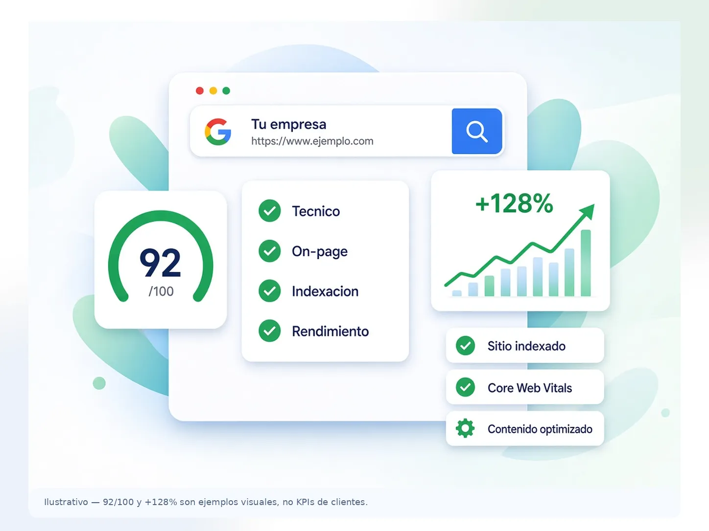 Equipo revisando auditoría SEO: indexación, crawl, sitemap y arquitectura del sitio