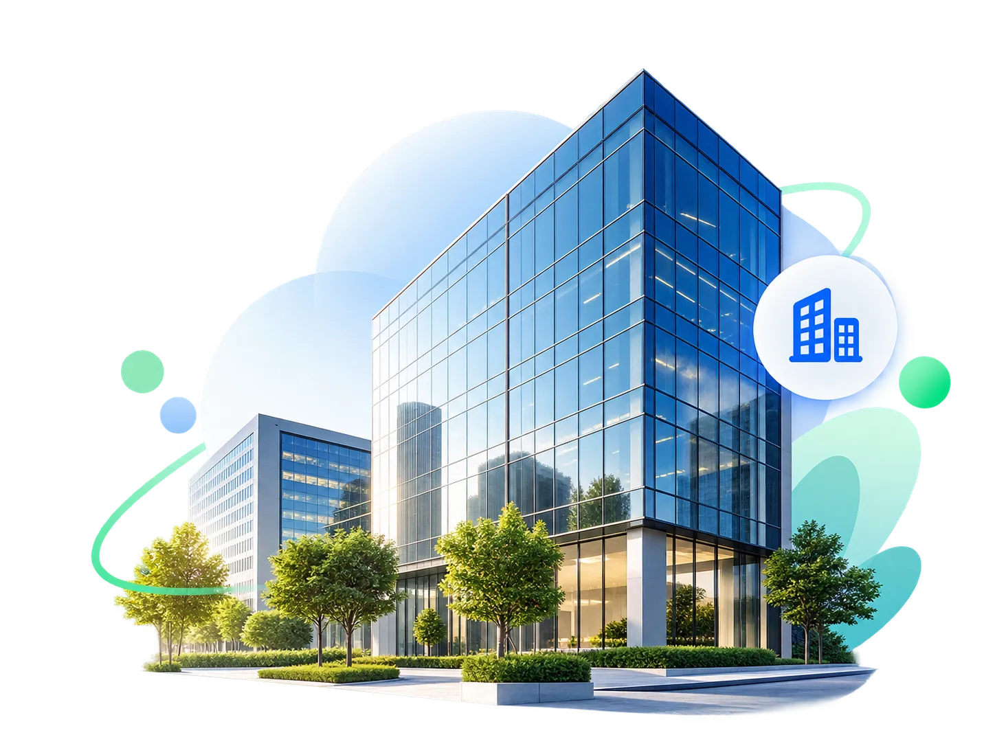 Edificio corporativo de oficinas