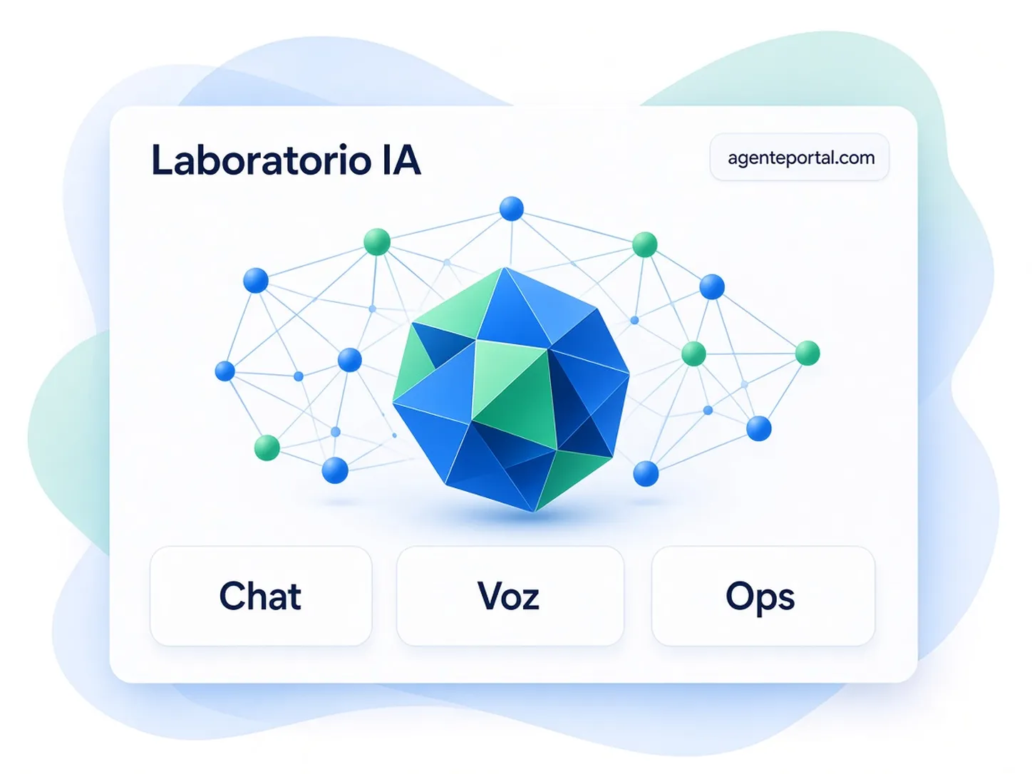Ilustración de inteligencia artificial aplicada al negocio