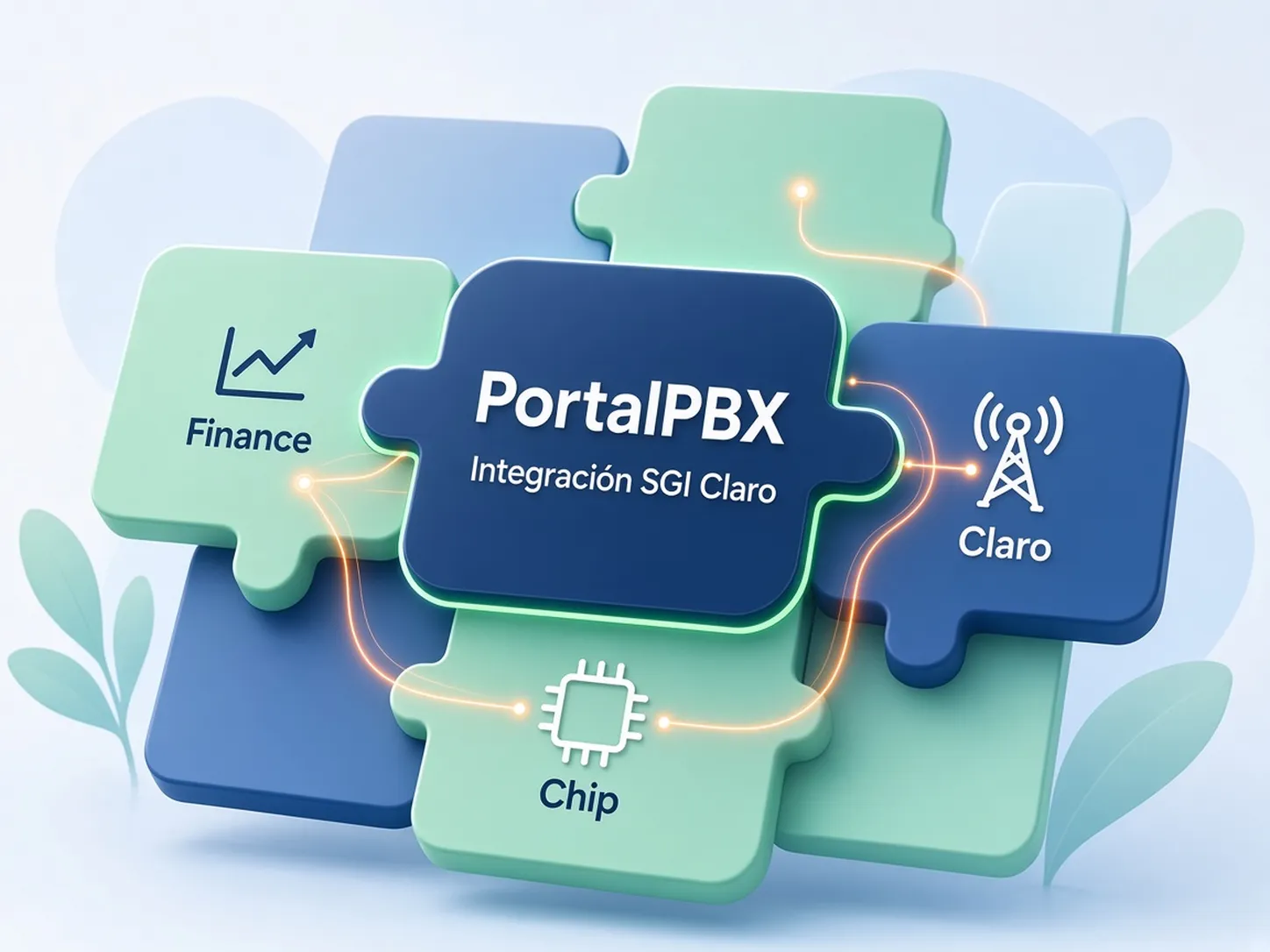 Ilustración de integración con sistemas de operadores